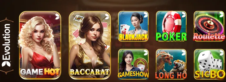 Trải Nghiệm Đỉnh Cao Sảnh Casino Evolution Live Tại Iwin Club Cho Mọi Cược Thủ