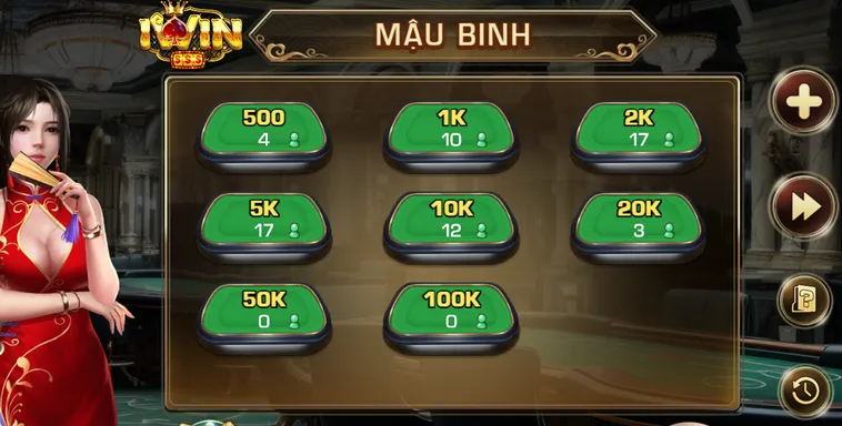 Trải Nghiệm Mậu Binh Tại IWin Club Đỉnh Cao Sân Chơi Bài Trí Tuệ Hàng Đầu
