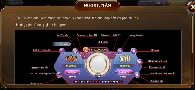 Hướng Dẫn Cách Chơi Tài Xỉu Casino Tại IWin Club Chuẩn Xác Nhất Hiện Nay