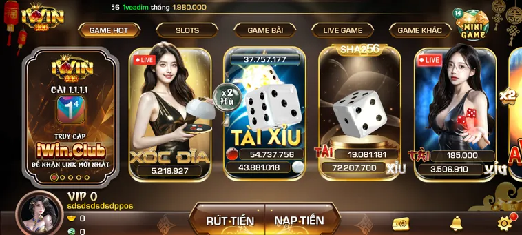 Cổng Game iWin Club - Nơi Hội Tụ Kho Game Cá Cược Khổng Lồ Cho Mọi Cược Thủ Tha Hồ Đặt Cược